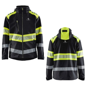 Chaqueta de Trabajo Reflectante de Invierno para Hombre, Impermeable, de Alta Visibilidad, para Construcción, Seguridad, Resistente al Viento, 2026 - Product Image 1