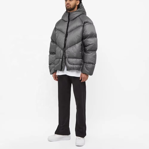 เสื้อแจ็คเก็ตพัฟเฟอร์คุณภาพสูงแบบสั่งทำพิเศษสำหรับผู้ชาย ผู้ใหญ่ และเด็ก  ออกแบบสีและโลโก้ได้ตามต้องการ  แบบ unisex - Product Image 3