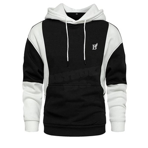 Sweat à capuche d'hiver pour homme, personnalisé avec logo OEM, de haute qualité, en molleton épais mélangé de coton, séchage rapide - Product Image 2