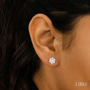 Pendientes de Plata de Ley 925 con Moissanita, Elegantes y Brillantes, para Regalo de Mujer - Product Image 5