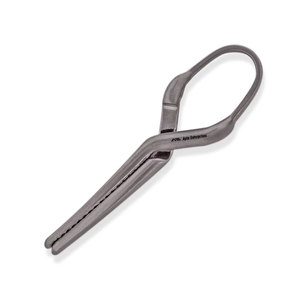 Clip d'occlusion manuel réutilisable en acier inoxydable de qualité chirurgicale, à mâchoire légèrement incurvée, pour mini-vasculaire, 7 mm, temporaire - Product Image 5