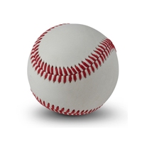Ballon de baseball en cuir de vachette pleine fleur de 9 pouces, avec noyau en liège, poids 5 oz, logo personnalisé, souple, pour usage professionnel, vente en gros