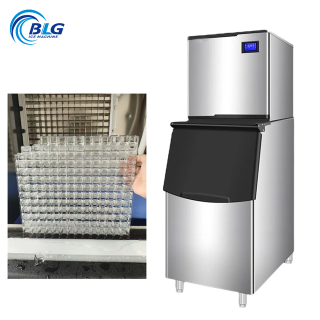 200KG 300KG 500KG High Efficiency Commercial Ice Maker China Cube Ice Maker for bar Restaurant Whole Sale Ice Maker