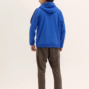 Sweat à capuche d'hiver personnalisé pour homme, 100% coton, doublure en polaire, uni, brodé, écologique, séchage rapide, respirant - Product Image 2