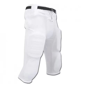 Custom Sublimated American Football Jersey Men's <b>Black</b> White <b>Pants</b> Set V-Neck Short Sleeve Moisture Wicking Polyester Uniform - Product Image 5