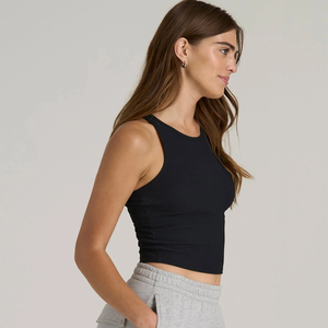 Racerback tank Top Women Running Workout Gym tank Tops Women Soft Ribbed Scroop Neck Women's tank Tops - Product Image 3