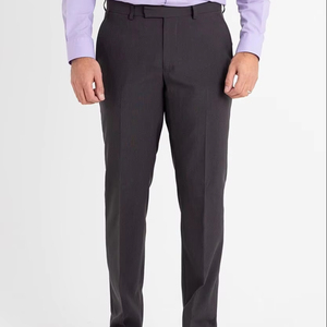 Pantalones de Mujer para Ocasiones de Negocios, Talla Grande, Elásticos, de Color Sólido, Elegantes y Lujosos, con Bordado 3D en Tela de Lana, Verano 2026 - Product Image 1
