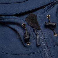 Veste tactique professionnelle en coton et polyester personnalisable pour homme avec capuche et protection pour les yeux, idéale pour l'hiver