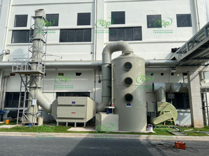 เครื่องกรองแบบเปียกกำลังไฟต่ำ 48000 ลูกบาศก์เมตร/ชม. พร้อมปั๊ม ประสิทธิภาพการกรอง 95-98% เพื่อการประหยัดพลังงาน - Product Image 3