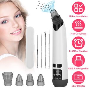 Dispositivo Elettrico per Rimozione Punti Neri con Compressione a Caldo, 4 Sonde e Strumenti per Punti Bianchi, Strumento per la Rimozione dell'Acne con Tutti gli Accessori - Product Image 1