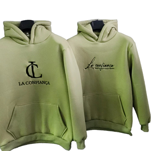 เสื้อฮู้ดผู้ชายสีพื้น ผ้าฟลีซคุณภาพสูง 500 GSM หนา น้ำหนักมาก ผ้าฝ้าย 100% สตรีทแวร์ ทรงโอเวอร์ไซส์ - Product Image 1