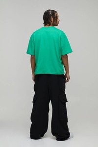 oversized streetwear <b>tshirt</b> men boxy fit drop shoulder loose fit heavy cotton <b>tshirt</b> bulk wholesale supplier - Product Image 5