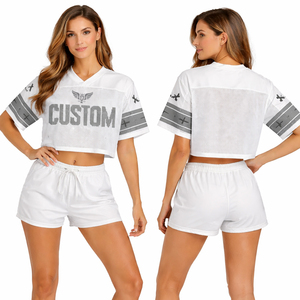 Camiseta Deportiva Personalizada de Malla y Jersey Oversize, Unisex, Estilo Urbano, Transpirable, de Algodón, para Hombre y Mujer, Top de Moda de Verano - Product Image 2