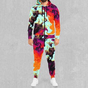 New Design Sublimated Tracksuit for Men <b>Cheap</b> Price Oversized Tracksuit for Men Pakistan Manufacture Custom Made Tracksuit - Product Image 4