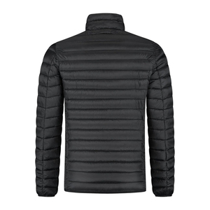 Custom Men's Winter Bubble Puffer Jacket Coated High Street with Zipper Camouflage Pattern Front Logo Outdoor Casual Wear - Product Image 2