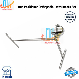 Posicionadores de Copas, Instrumentos Ortopédicos de 32 cm, Acero Inoxidable Alemán de Alta Calidad, Certificación CE/ISO, Reutilizables en Autoclave |   OLDMED - Product Image 3