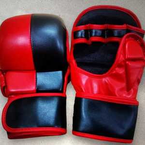 Guantes de Boxeo MMA de Cuero - Ecológicos, Antideslizantes, Resistentes al Viento, Transpirables, Ligeros, con Cierre de Gancho y Bucle, Guantes MMA Personalizados - Product Image 3