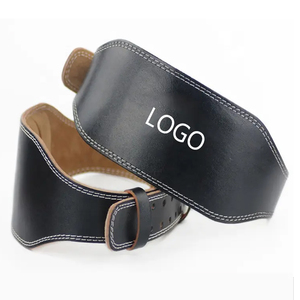 Ceinture de Soutien Professionnelle en Cuir Véritable pour Musculation et Haltérophilie avec Logo Personnalisé pour Équipement de Fitness - Product Image 1
