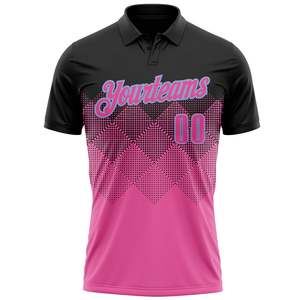 Fabricante de Camisetas de Polo de Golf de Secado Rápido, Tela Piqué de Poliéster, Marca Privada, Ropa Deportiva al por Mayor - Product Image 2