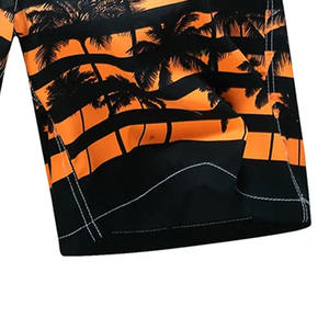 Pantalones Cortos de Playa Casuales con Estampado Digital, Elásticos, Sólidos, con Logotipo Personalizado, MOQ Bajo, Antibacterianos, Transpirables, 100% Lona, Último Modelo - Product Image 6