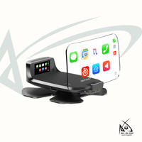 Sudex HUD003 HUD para Parabrisas, Control Remoto Manos Libres para Auto, Pantalla LED de 15 Pulgadas, Proyección, Monitoreo de Velocidad, Control por Aplicación