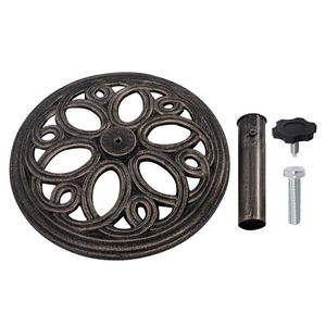 Base per Ombrellone Rotonda da 23 Libbre e 17 3/4 Pollici, Supporto per Ombrelloni da Patio - Product Image 4