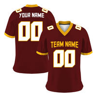 Maillot de football personnalisé à manches courtes respirant et à séchage rapide, de haute qualité, pour unisexe