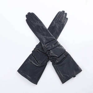 Gants de conduite décontractés pour femmes, élégants, en cuir, pour l'hiver, chauds, confortables, compatibles avec les écrans tactiles, fabriqués en usine - Product Image 4