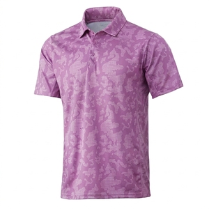 Camisetas de Golf de Alta Calidad para Hombre, Secado Rápido, Tejido de Punto, Diseño Estampado, Logotipo Personalizado, Sublimación por Transferencia de Calor, Manga Corta, Ropa Deportiva - Product Image 4