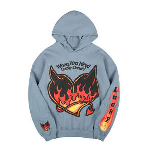 Fabricant de sweats à capuche pour hommes avec impression personnalisée, vente en gros, coton molletonné de haute qualité, hiver, décontracté, mode streetwear quotidienne - Product Image 6