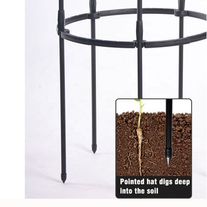 Garden Decor Easy Use Round Metal Tower <b>Obelisk</b> <b>Plant</b> Support - Product Image 4