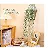 1 Pieza de Árbol de Eucalipto Artificial Moderno Estilo Boho Rústico, Plantas Artificiales Colgantes en Maceta para Baño, Oficina, Escritorio o Pared - Product Image 4