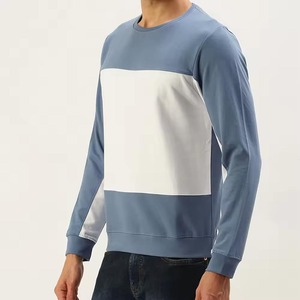 Wholesale Premium Quality Men's Solid Color Crewneck Pullover <b>Sweatshirt</b> Custom Designed Plain Dyed Winter Hoodies <b>Sweatshirts</b> - Product Image 2