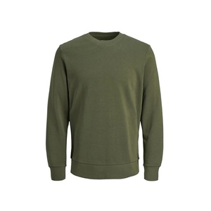 High Quality 100% Cotton Men's Pullover <b>Sweatshirts</b> Wholesale Customized Logo Embroidery XS Size Winter Print Pattern ODM Supply - Product Image 4