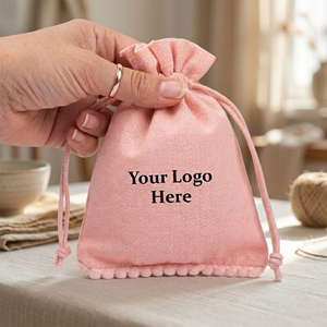 Natural Cotton <b>Drawstring</b> <b>Pouch</b> Bag Personalized Organizer Sustainable For Promotional Branding Retails Favour - Product Image 1