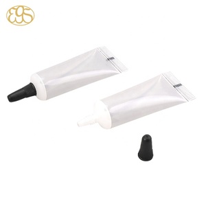 Tube souple en plastique pour crème pour le visage et lotion pour le corps de 10 ml, tube cosmétique à presser, LDPE PP EVOH, respectueux de l'environnement, réduit la pollution, tube vide - Product Image 4