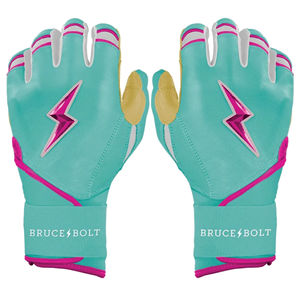 Gants de frappe de baseball en cuir Cabretta 100% de haute qualité, 0,9 mm, logo personnalisé, fermeture à pression, qualité professionnelle - Product Image 1