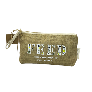 Bolsa Organizadora de Maquillaje Ecológica de Yute, Bolsa de Almacenamiento de Cosméticos de Arpillera Natural - Product Image 6