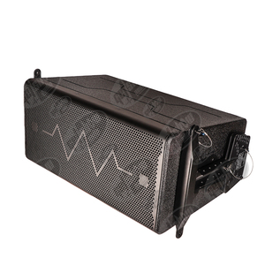 Caisson de sonorisation actif à double woofer néodyme avec amplificateur intégré de 600 W, portable pour concerts en direct, tournées et productions - Product Image 1