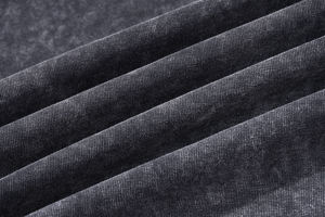 Camiseta de algodón 100% de alta calidad, 300 g/m², con lavado ácido y efecto nieve, cuello pequeño, estilo vintage, hombros caídos y corte oversized. - Product Image 3