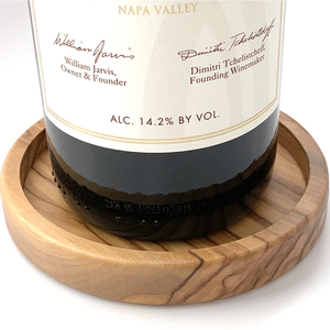 Support de bouteille de vin en bois, sous-verre rond, excellente qualité, sous-verre carré en bois pour bouteille de vin, prix le plus bas - Product Image 1