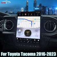 Autoradio stéréo GPS Android 13 14'' AuCar pour Toyota Tacoma 2016-2023, écran Tesla, lecteur multimédia vidéo DVD pour voiture