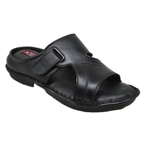 รองเท้าแตะหนังแท้ผู้ชาย IR0013 ราคาดีที่สุด ใส่ได้ทุกวัน กันลื่น รองเท้าหนังผู้ชาย รองเท้าแตะผู้ชาย - Product Image 1