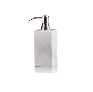<b>Silver</b> Solid Marble Soap Dispenser for Kitchen & Bathroom Pump Bottle for Dish Soap Hand Soap <b>Shampoo</b> <b>Conditioner</b> - Product Image 5