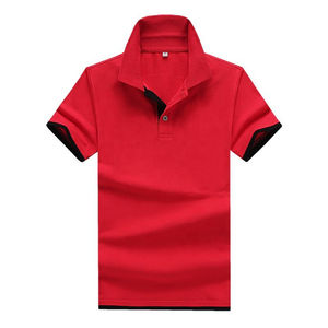 Polo de color sólido para hombre, talla grande, para verano, de manga corta. - Product Image 3