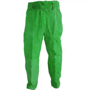 Premium Leather Industrial Safety Welding <b>Trouser</b> Heat Resistant Flame Retardant Mechanic Welder Leather Safety <b>Trouser</b> - Product Image 3