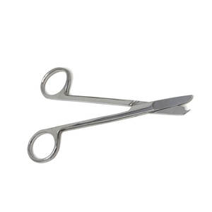 Ciseaux à sutures 3.5" 4.5" 5.5" en acier inoxydable de qualité supérieure, design à crochet délicat, pour une retraitement sûr des sutures, usage médical et chirurgical - Product Image 6