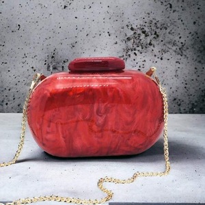 Bolso de Mano de Resina de Alta Calidad para Mujer, Bolso de Acrílico para Fiesta de Noche, Bolso de Diseñador para Boda - Product Image 3