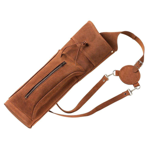 Alfiletero Lateral de Cuero Estilo Vintage, Alfiletero de Cuero para Tiro con Arco de Diseño Personalizado, Alfiletero de Cuero para Entrenamiento de Tiro con Arco al Aire Libre - Product Image 2