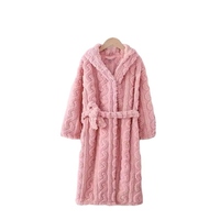 Peignoir en coton de luxe avec logo brodé personnalisé, peignoir doux au toucher, idéal pour hôtel, spa, maison, relaxation
